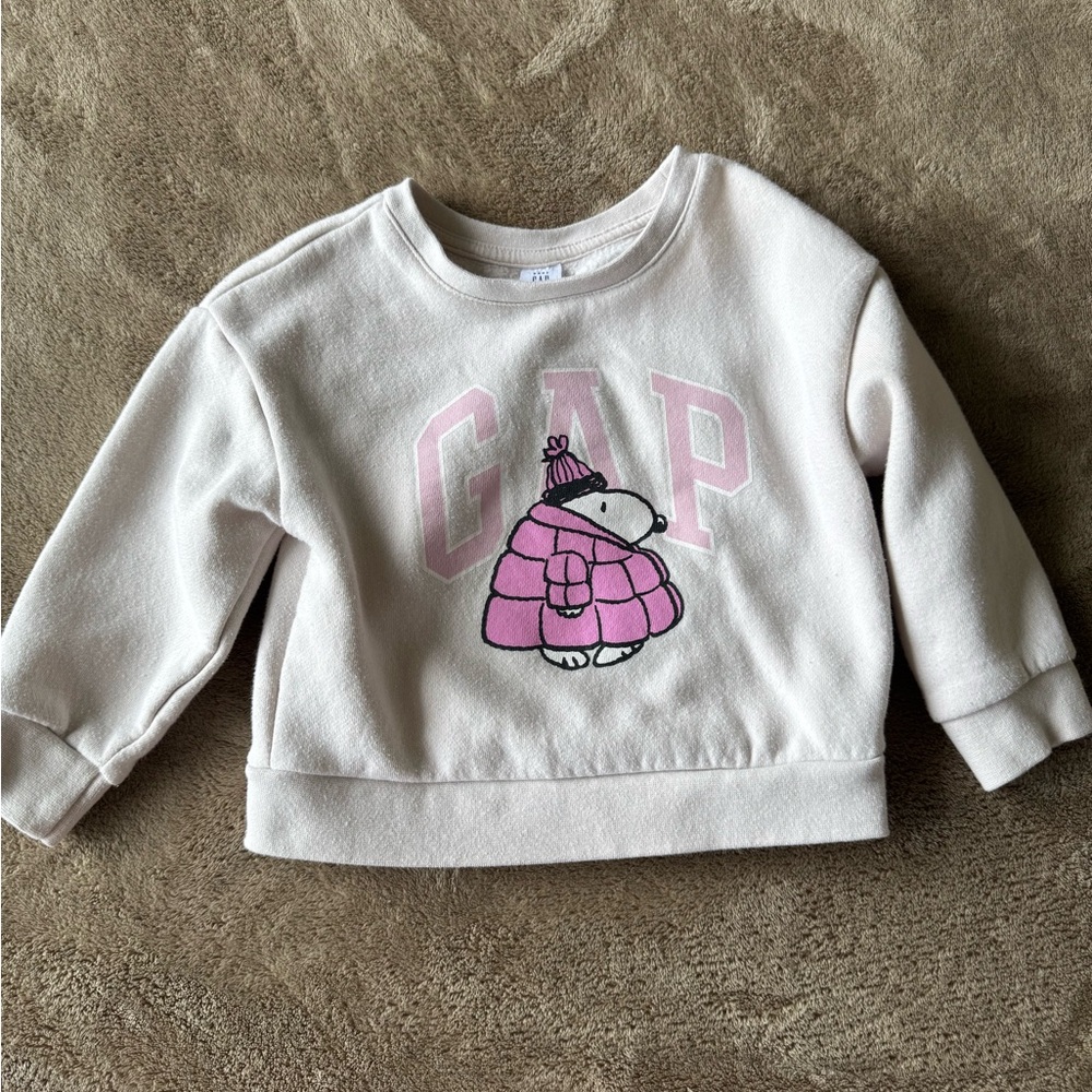 Gap Kids Peanuts Relaxed Logo Sweatshirt